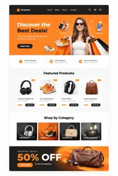 E-commerce Website Design