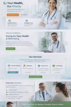 Healthcare Website Design